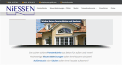 Desktop Screenshot of niessen-gmbh.com